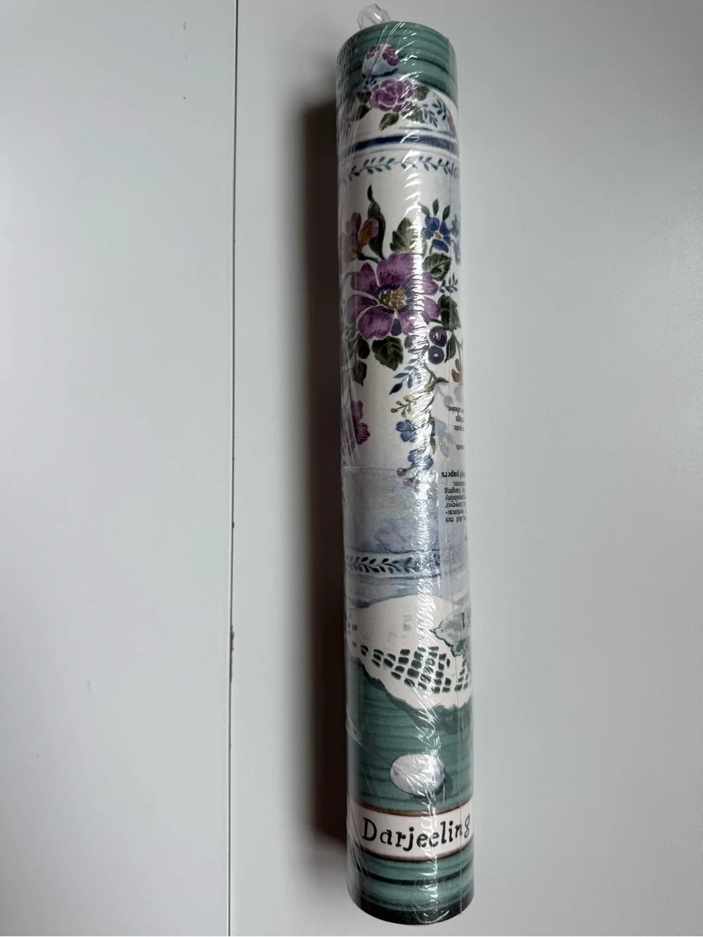 Vintage York Lot of 3 Wallpaper Border Rolls Tea Pot Them 15 Yards-Unopened